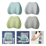 Maxbell 4D Support Pillow Cushion Improve Waist Cushion   Blue