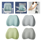 Maxbell 4D Support Pillow Cushion Improve Waist Cushion   Blue