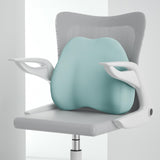 Maxbell 4D Support Pillow Cushion Improve Waist Cushion   Blue