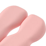 Maxbell Back Seat Support Cushion Pillow Hip Waist Soft for Chairs Office Stools Pink