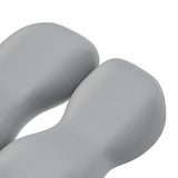 Maxbell Back Seat Support Cushion Pillow Hip Waist Soft for Chairs Office Stools Grey