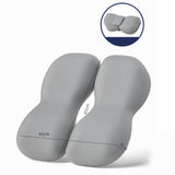 Maxbell Back Seat Support Cushion Pillow Hip Waist Soft for Chairs Office Stools Grey