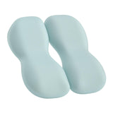 Maxbell Back Seat Support Cushion Pillow Hip Waist Soft for Chairs Office Stools Blue