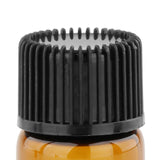 Maxbell Empty Essential Oil Bottles Amber Leakproof for Cosmetic Liquid Plug 2ml