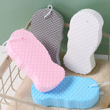 Maxbell Dead Skin Remover Showering Sponge Reusable Exfoliating Bath Sponge White