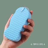 Maxbell Dead Skin Remover Showering Sponge Reusable Exfoliating Bath Sponge Azure