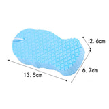 Maxbell Dead Skin Remover Showering Sponge Reusable Exfoliating Bath Sponge Azure