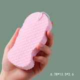 Maxbell Dead Skin Remover Showering Sponge Reusable Exfoliating Bath Sponge Pink