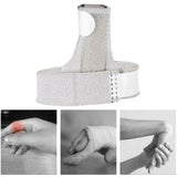 Maxbell Professional Adjustable Trigger Finger Splint for Left and Right Hand Gray
