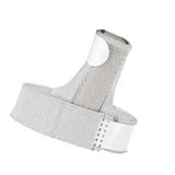 Maxbell Professional Adjustable Trigger Finger Splint for Left and Right Hand Gray