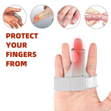 Maxbell Professional Adjustable Trigger Finger Splint for Left and Right Hand Gray