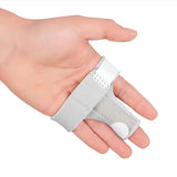 Maxbell Professional Adjustable Trigger Finger Splint for Left and Right Hand Gray