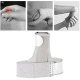 Maxbell Professional Adjustable Trigger Finger Splint for Left and Right Hand Gray