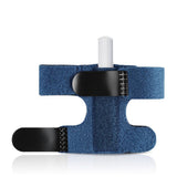 Maxbell Professional Adjustable Trigger Finger Splint for Left and Right Hand Blue
