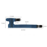 Maxbell Professional Adjustable Trigger Finger Splint for Left and Right Hand Blue