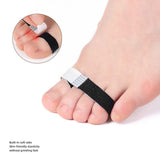 Maxbell 4x Hammer Toe Wraps Toe Straighteners Elasticity Cushioned Bandages for Men