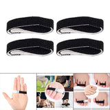 Maxbell 4x Hammer Toe Wraps Toe Straighteners Elasticity Cushioned Bandages for Men