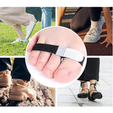 Maxbell 4x Hammer Toe Wraps Toe Straighteners Elasticity Cushioned Bandages for Men