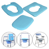 Maxbell Toilet seat Commode Panel Potty Chairs Elderly Sturdy Square