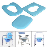 Maxbell Toilet seat Commode Panel Potty Chairs Elderly Sturdy Square