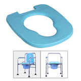 Maxbell Toilet seat Commode Panel Potty Chairs Elderly Sturdy ellipse with Hole