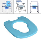 Maxbell Toilet seat Commode Panel Potty Chairs Elderly Sturdy ellipse with Hole