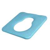 Maxbell Toilet seat Commode Panel Potty Chairs Elderly Sturdy Square with Hole