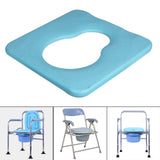 Maxbell Toilet seat Commode Panel Potty Chairs Elderly Sturdy Square with Hole