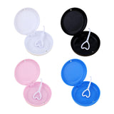 Maxbell Portable Retainer Case Oral Organizer Durable Dentures Storage Boxes pink