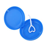 Maxbell Portable Retainer Case Oral Organizer Durable Dentures Storage Boxes blue