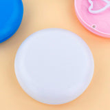 Maxbell Portable Retainer Case Oral Organizer Durable Dentures Storage Boxes white