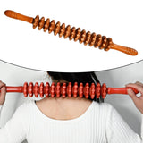 Maxbell Wooden Massage Roller Sticks for Muscle Fascia