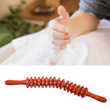 Maxbell Manual Wooden Massage Roller Massage Stick Roller Massager Gua Sha for Home