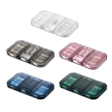 Maxbell Pill Organizer with Pill Cutter Compartment Pill Divider for Vitamin White