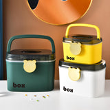 Maxbell Home Emergency Medicine Storage Box Container Removable Tray Large Green