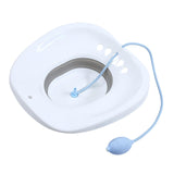 Maxbell Sitz Bath for Toilet seat Squirter for Perineal Soaking Elderly Women White