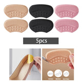 Maxbell High Heels Cushion Pads Soft Reusable Sneakers for Ladies Shoe Beige