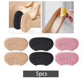 Maxbell High Heels Cushion Pads Soft Reusable Sneakers for Ladies Shoe Beige