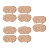 Maxbell High Heels Cushion Pads Soft Reusable Sneakers for Ladies Shoe Beige