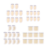 Maxbell 10Pcs Gel Shoes Stickers Foot Care for Sports Shoes High Heels 44mmx69mm