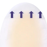 Maxbell 10Pcs Gel Shoes Stickers Foot Care for Sports Shoes High Heels 44mmx69mm