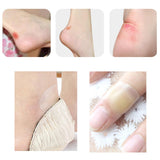 Maxbell 10Pcs Gel Shoes Stickers Foot Care for Sports Shoes High Heels 37mmx55mm