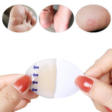 Maxbell 10Pcs Gel Shoes Stickers Foot Care for Sports Shoes High Heels 37mmx55mm