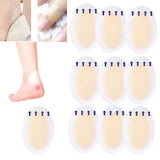 Maxbell 10Pcs Gel Shoes Stickers Foot Care for Sports Shoes High Heels 37mmx55mm