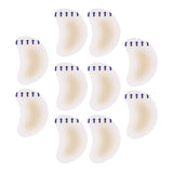 Maxbell 10Pcs Gel Shoes Stickers Foot Care for Sports Shoes High Heels 42mmx62mm
