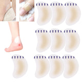 Maxbell 10Pcs Gel Shoes Stickers Foot Care for Sports Shoes High Heels 42mmx62mm