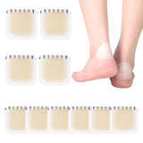 Maxbell 10Pcs Gel Shoes Stickers Foot Care for Sports Shoes High Heels 50mmx50mm