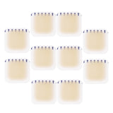 Maxbell 10Pcs Gel Shoes Stickers Foot Care for Sports Shoes High Heels 50mmx50mm
