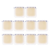 Maxbell 10Pcs Gel Shoes Stickers Foot Care for Sports Shoes High Heels 50mmx50mm