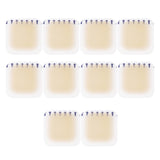 Maxbell 10Pcs Gel Shoes Stickers Foot Care for Sports Shoes High Heels 50mmx50mm